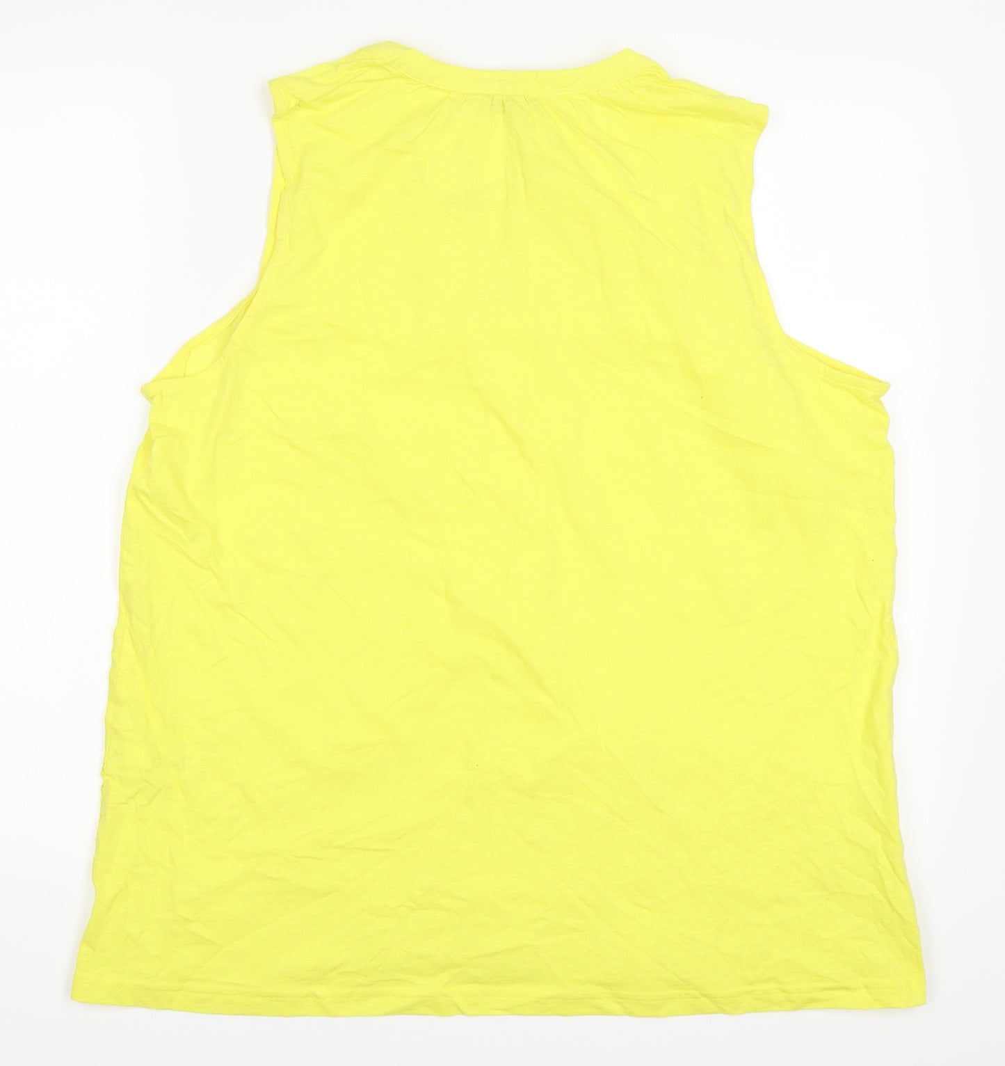 NEXT Womens Yellow   Basic Tank Size 18