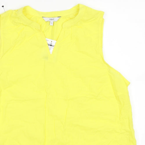 NEXT Womens Yellow   Basic Tank Size 18