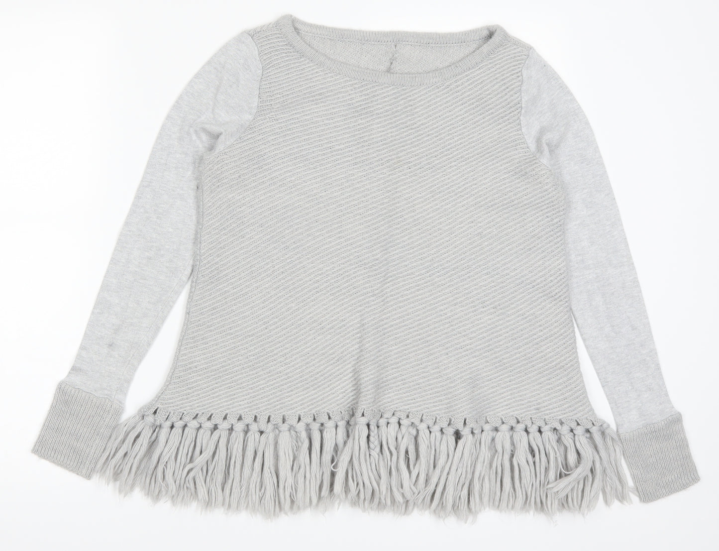 Mint Velvet Womens Grey   Pullover Jumper Size 8