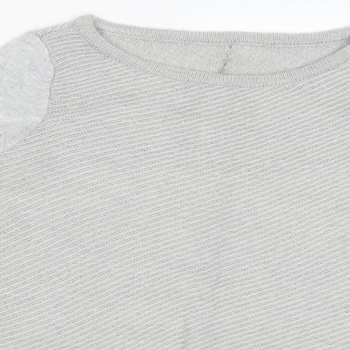 Mint Velvet Womens Grey   Pullover Jumper Size 8