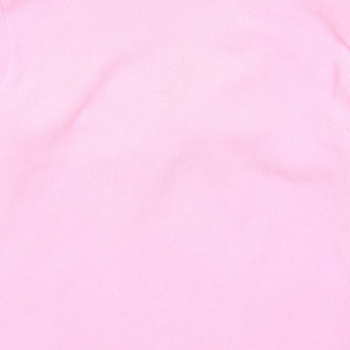 Whisper Womens Pink Solid  Kimono Robe Size 14