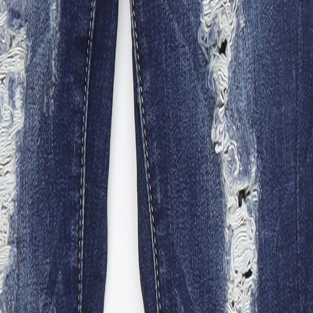 Simply Chic Womens Blue  Denim Skinny Jeans Size 8 L31 in