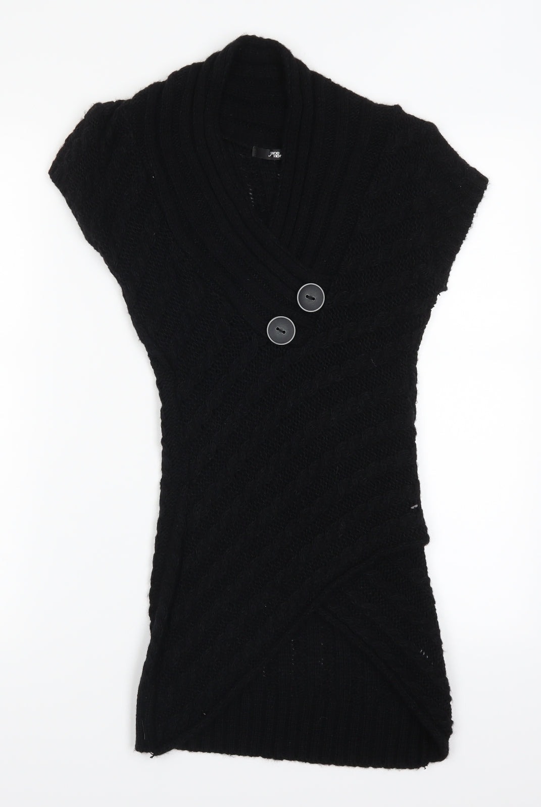 Jane Norman Womens Black   Pullover Jumper Size 8