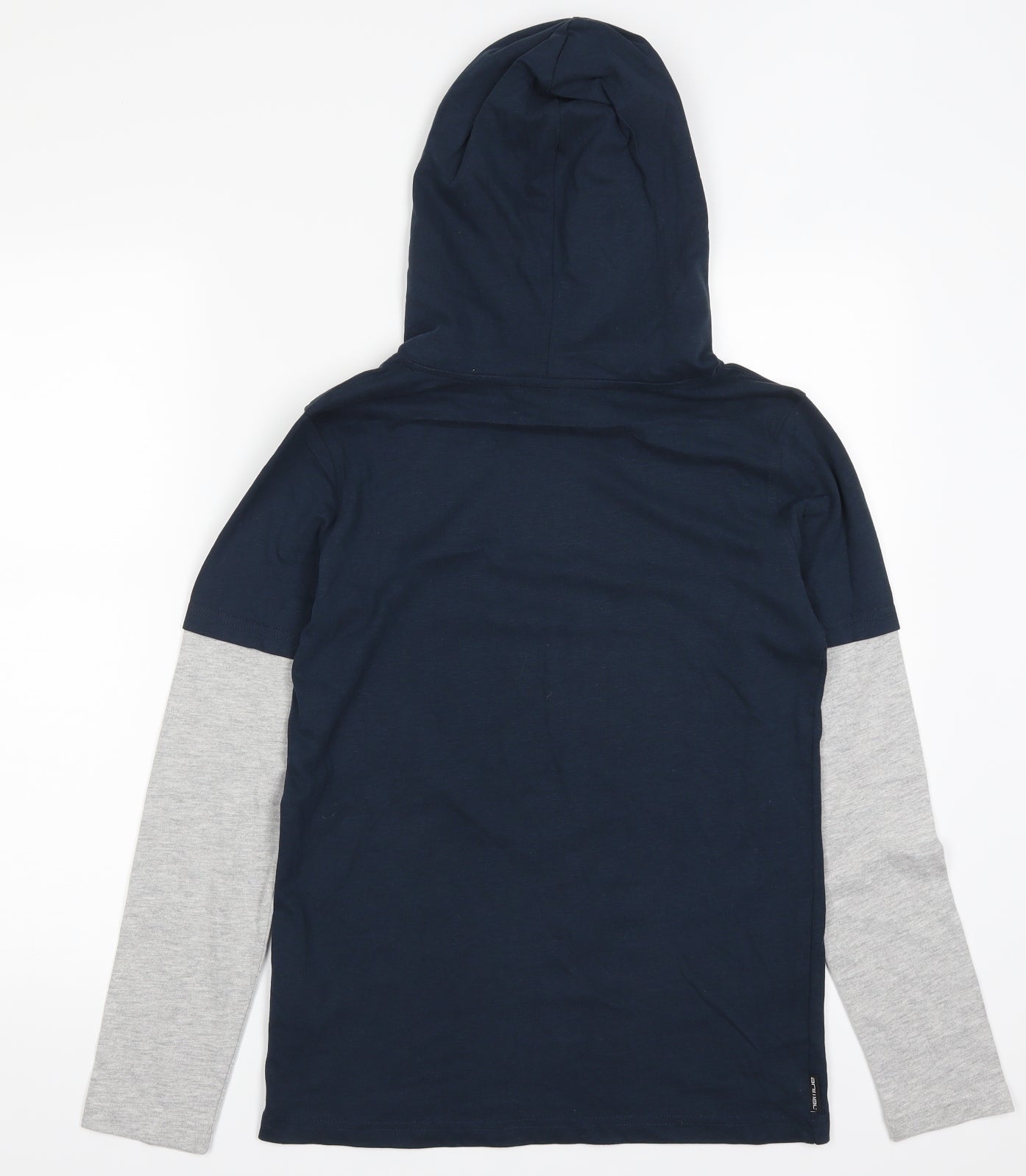 Animal Boys Blue   Pullover Hoodie Size 11-12 Years