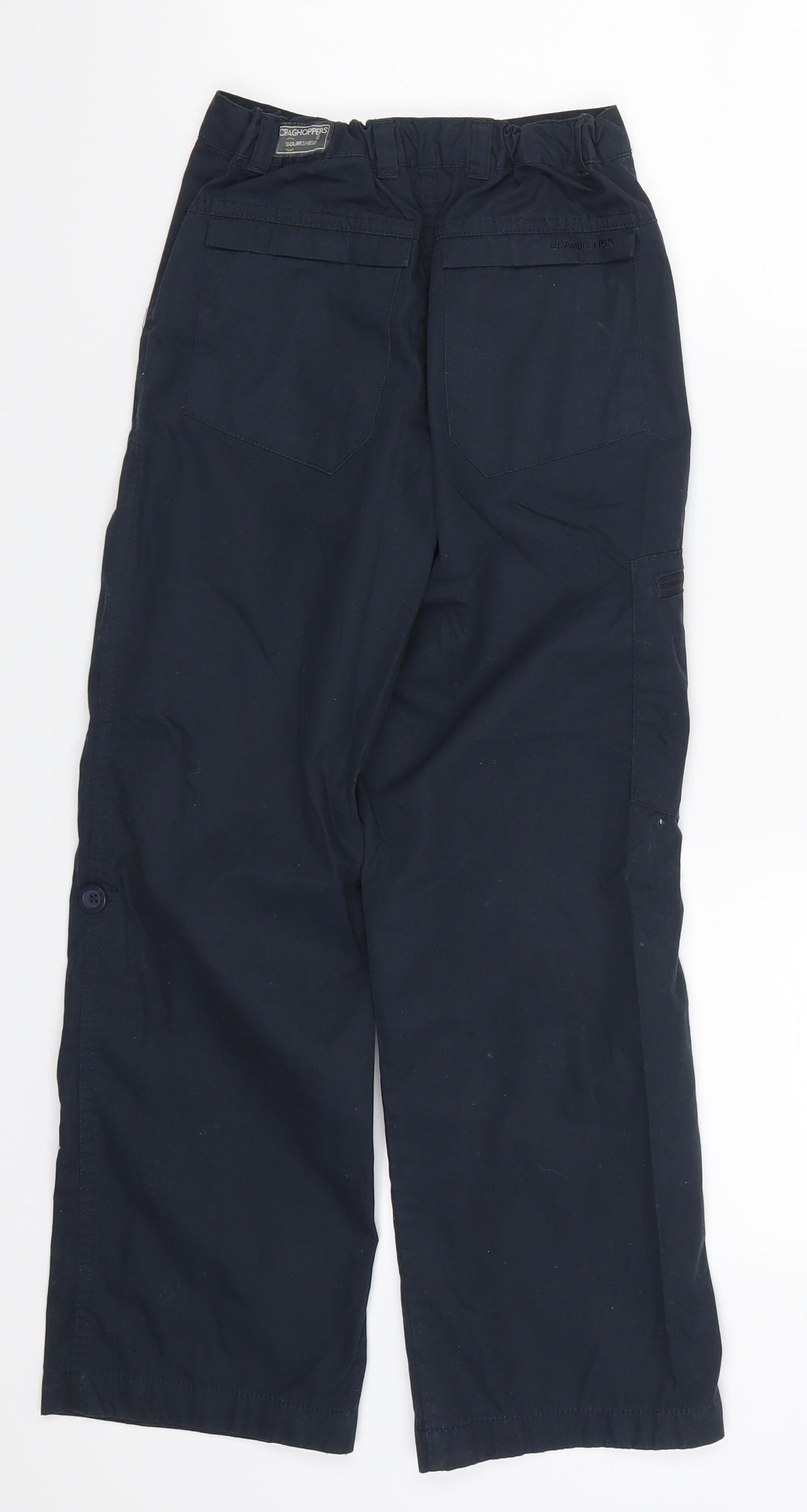 Craghoppers Boys Blue   Cargo Trousers Size 9-10 Years