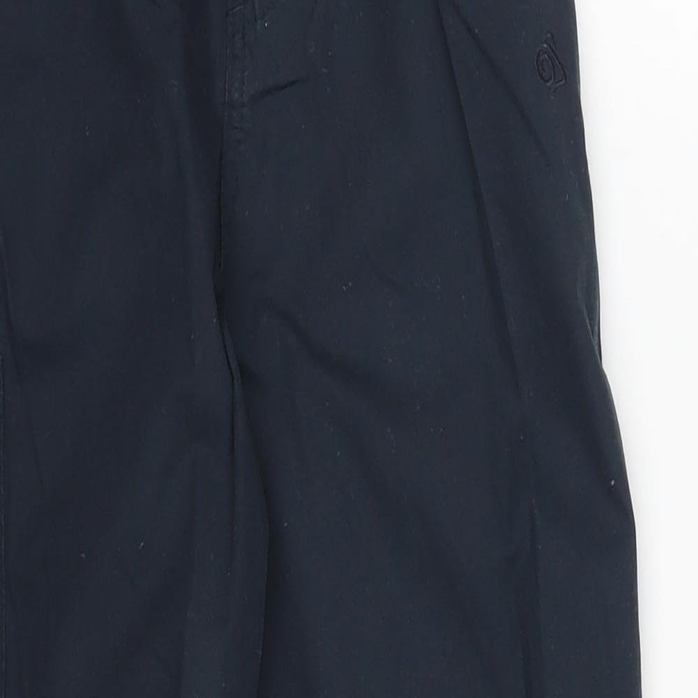 Craghoppers Boys Blue   Cargo Trousers Size 9-10 Years