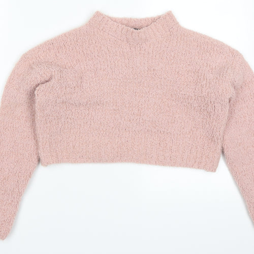 New Look Girls Pink   Pullover Jumper Size 10-11 Years