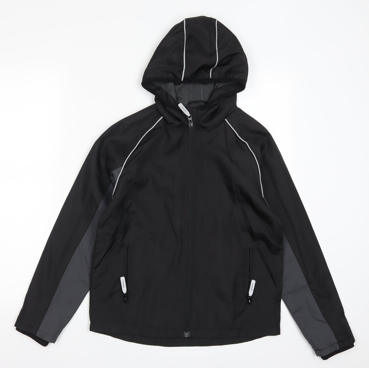 George Boys Black   Jacket  Size 10-11 Years