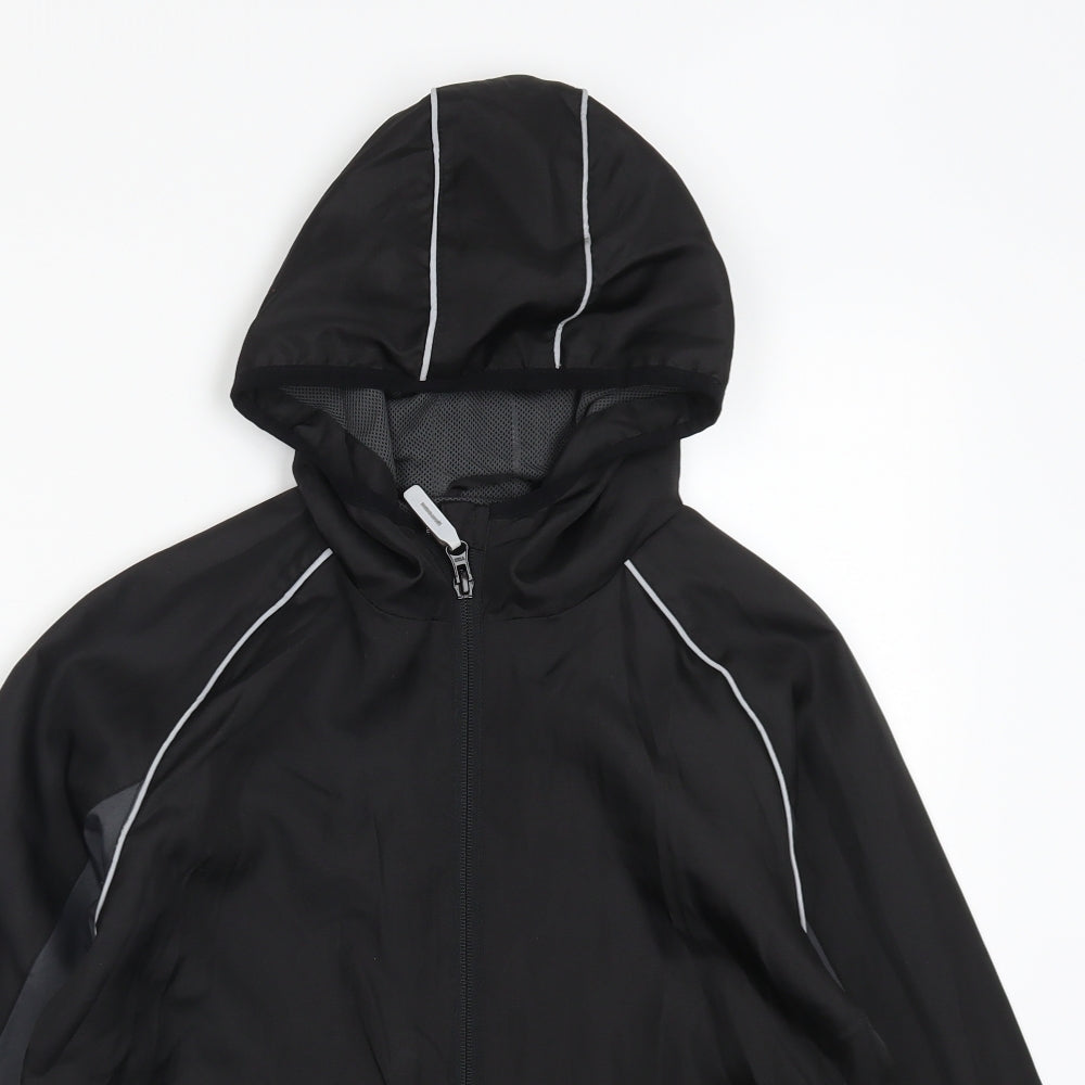 George Boys Black   Jacket  Size 10-11 Years