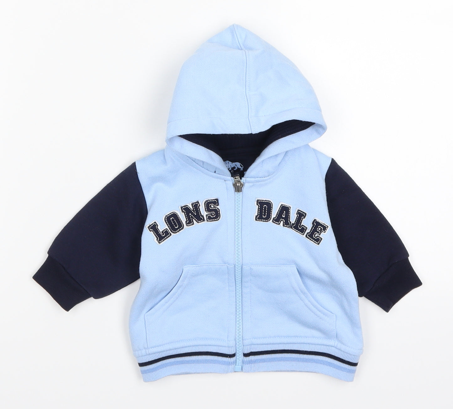 Lonsdale Boys Blue   Jacket  Size 0-3 Months