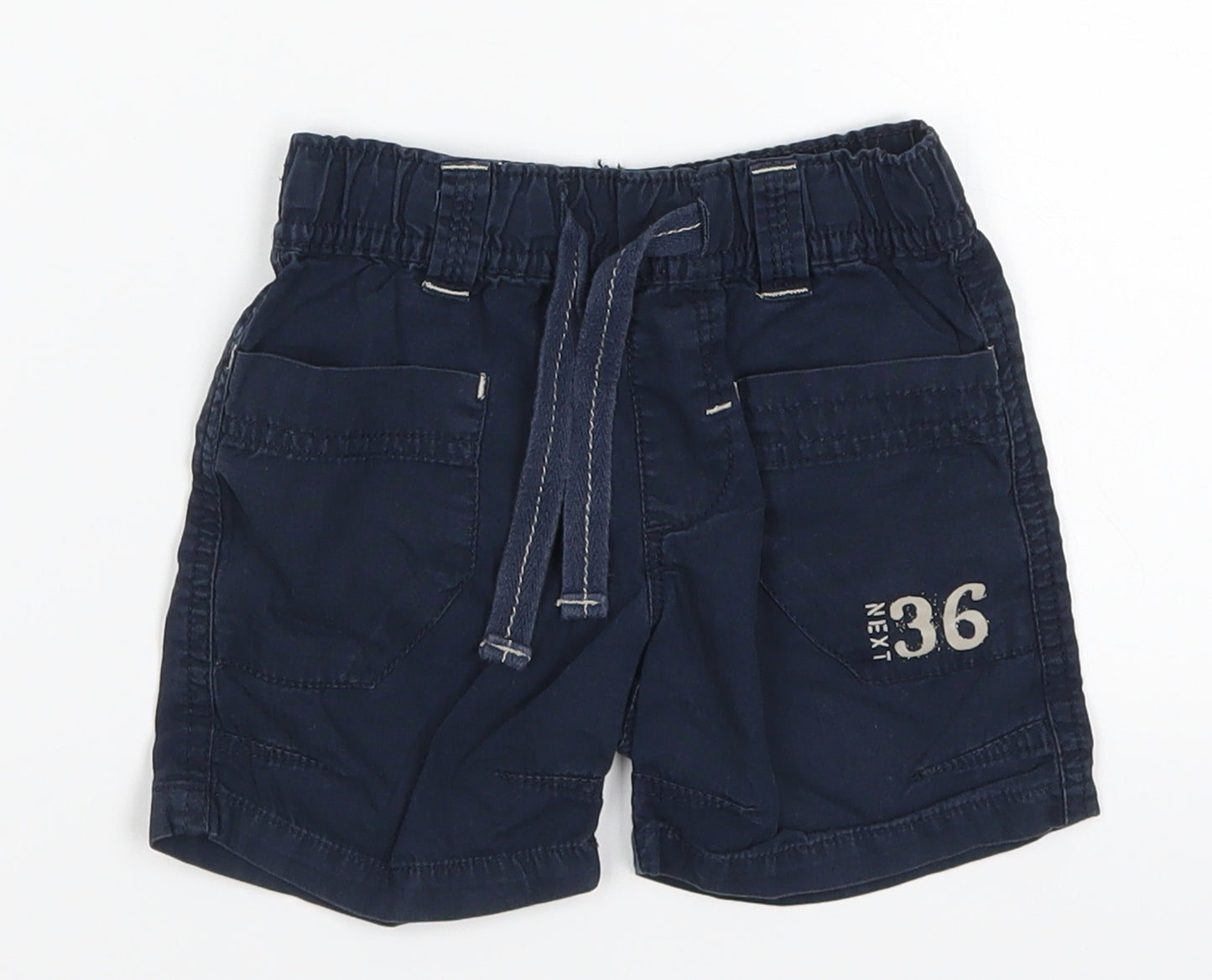 NEXT Boys Blue   Cropped Trousers Size 6-9 Months  - Next 36