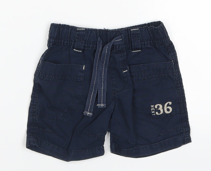 NEXT Boys Blue   Cropped Trousers Size 6-9 Months  - Next 36