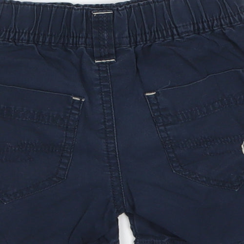 NEXT Boys Blue   Cropped Trousers Size 6-9 Months  - Next 36