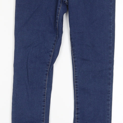 Denim Co Womens Blue  Denim Skinny Jeans Size 10 L29 in