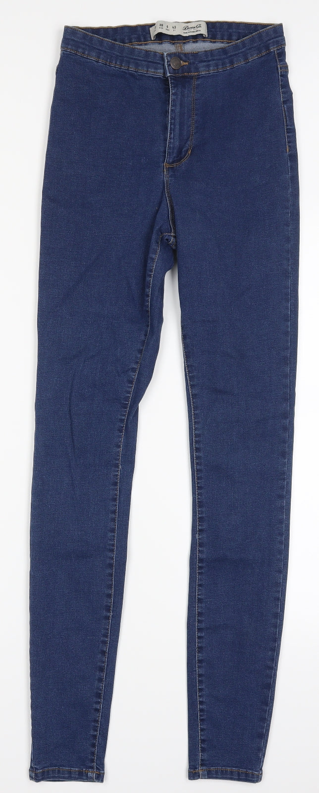 Denim Co Womens Blue Denim Skinny Jeans Size 10 L29 in
