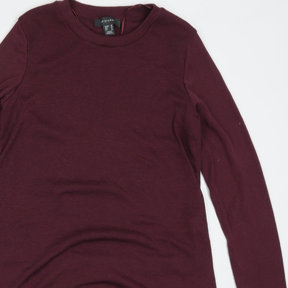 Primark Womens Purple   Pullover Jumper Size 10