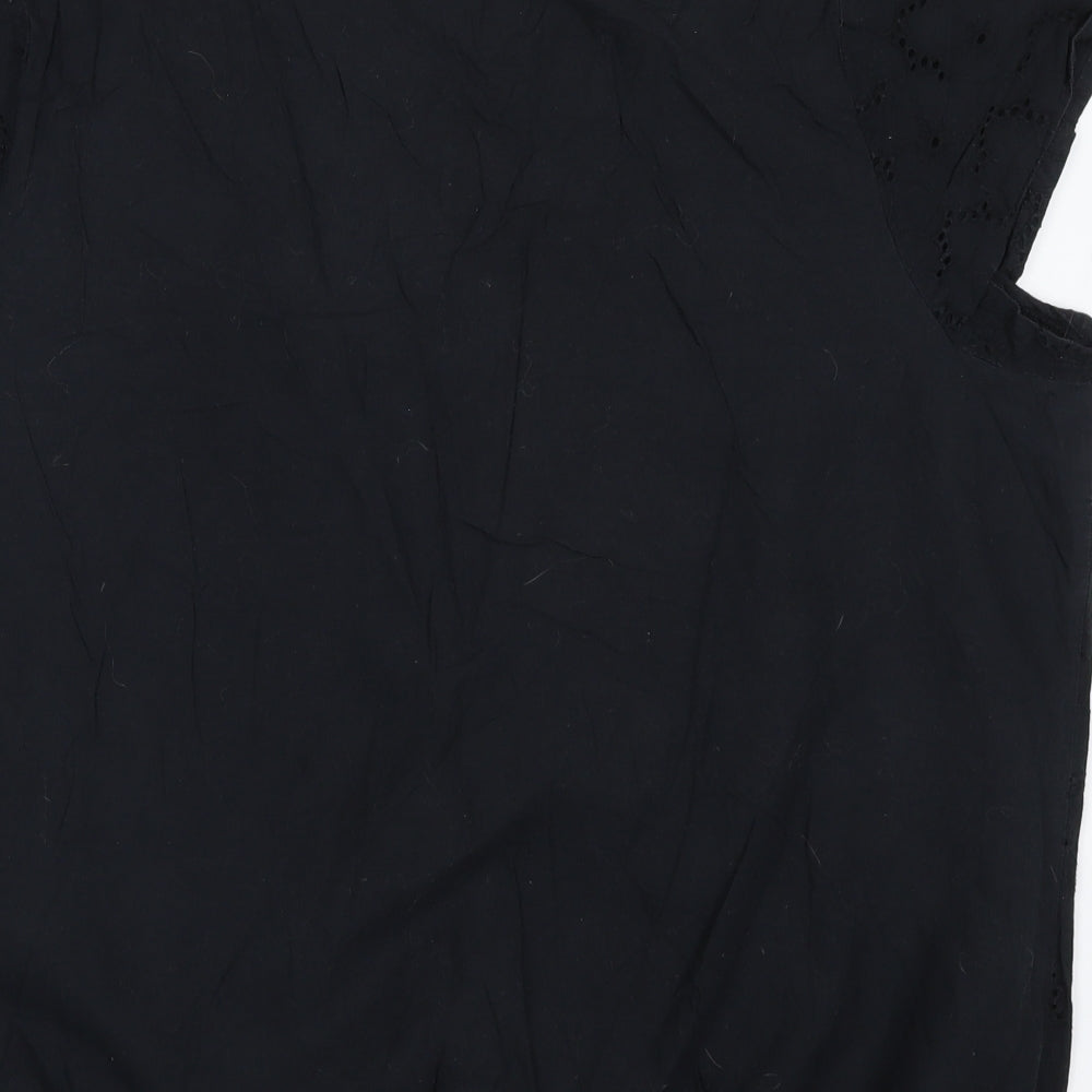 George Womens Black   Basic T-Shirt Size 24