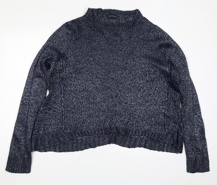 Dorothy Perkins Womens Blue Pullover Jumper Size XL