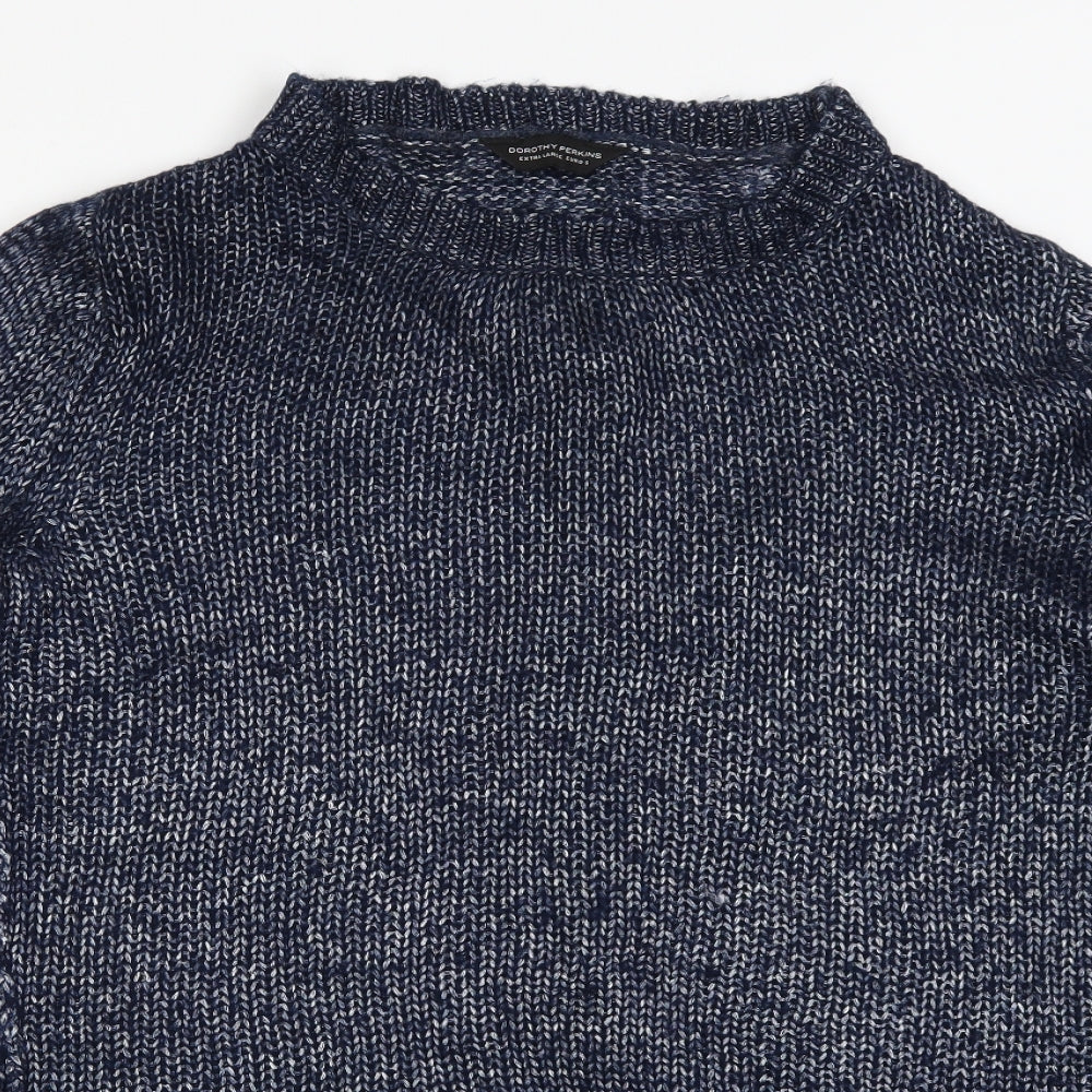 Dorothy Perkins Womens Blue   Pullover Jumper Size XL