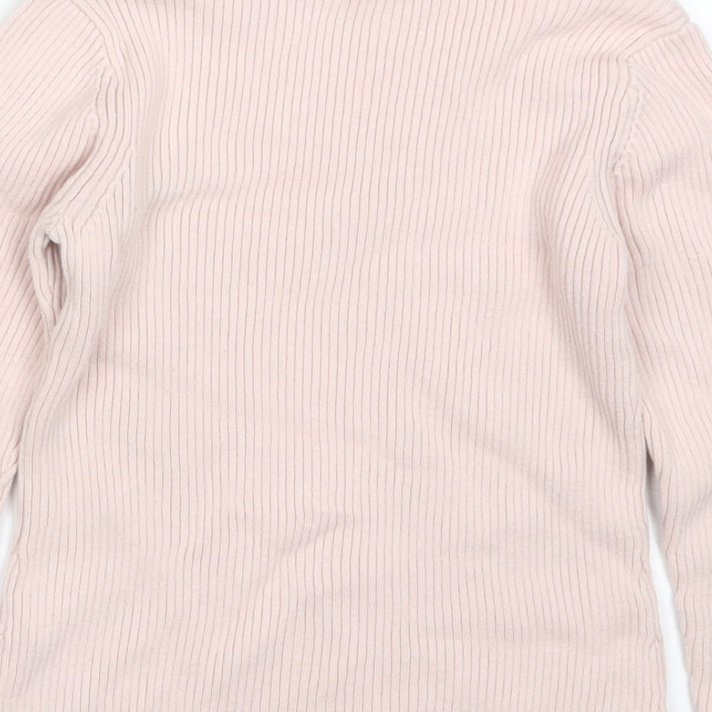 George Girls Pink   Pullover Jumper Size 5-6 Years