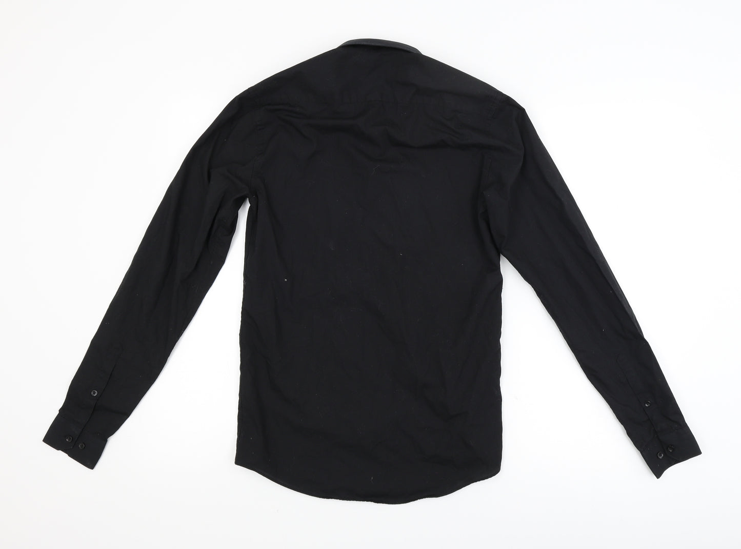 Primark Womens Black   Basic Button-Up Size 14