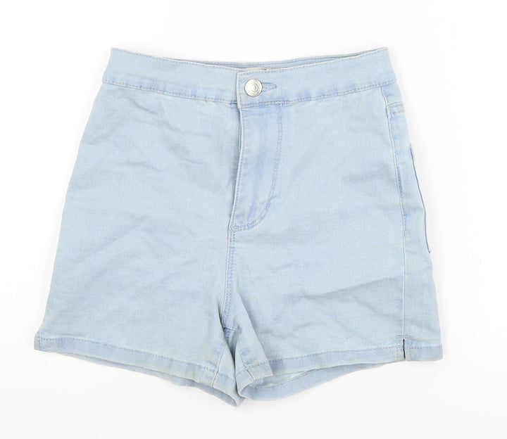 Denim Co Womens Blue Hot Pants Shorts Size 4