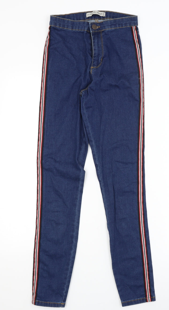 Denim Co Womens Blue Skinny Jeans Size 8 L27.5 in