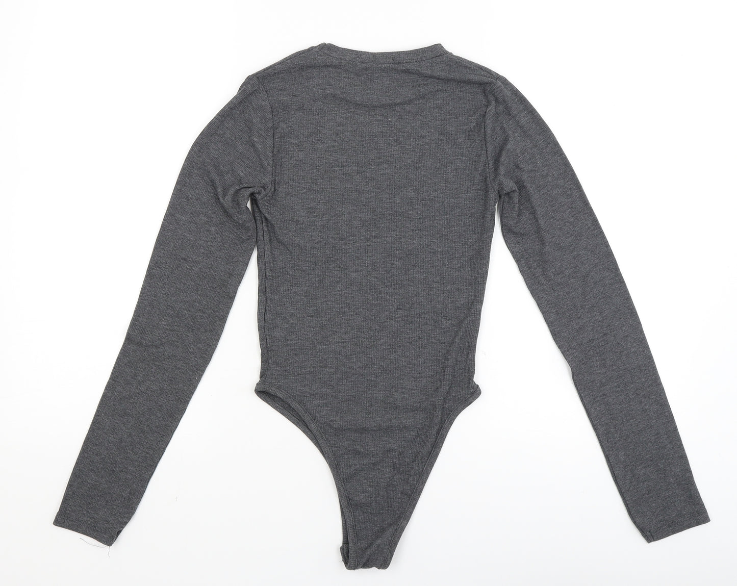 Primark Womens Grey   Bodysuit One-Piece Size 6
