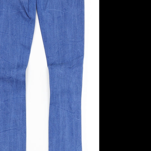 Denim Co Womens Blue   Skinny Jeans Size 6 L27 in