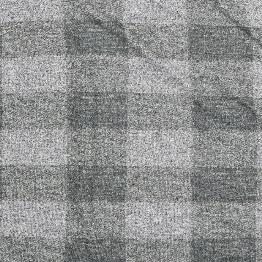 George Womens Grey Check  Cardigan Jumper Size S