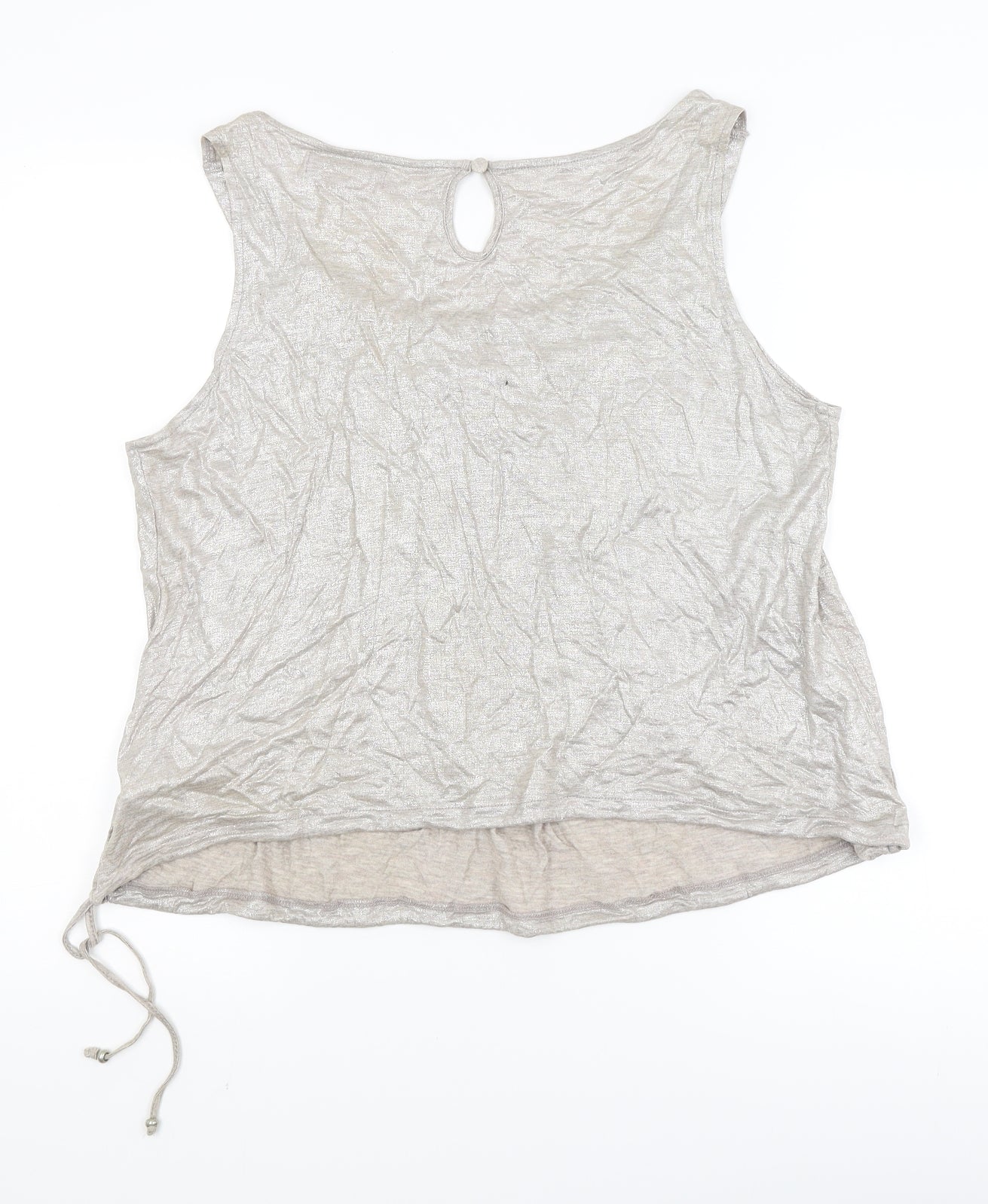 Monsoon Womens Silver   Basic Tank Size 18