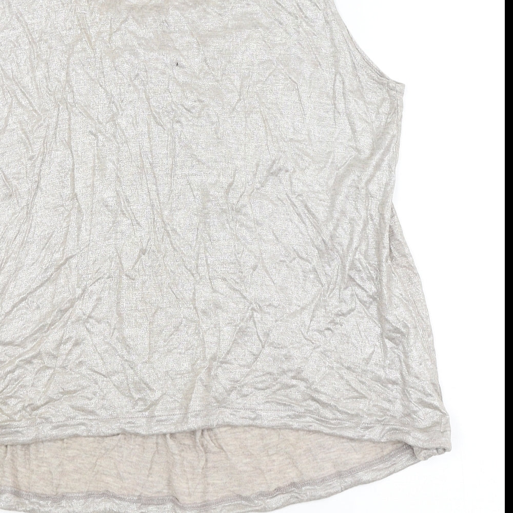 Monsoon Womens Silver   Basic Tank Size 18