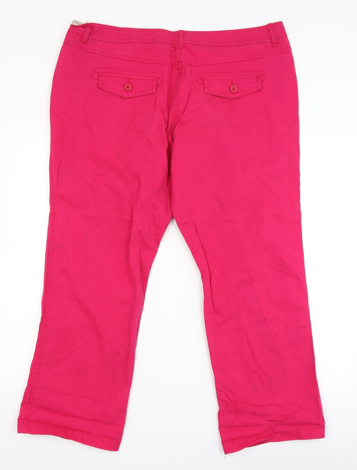 TU Womens Pink   Trousers  Size 18 L28 in