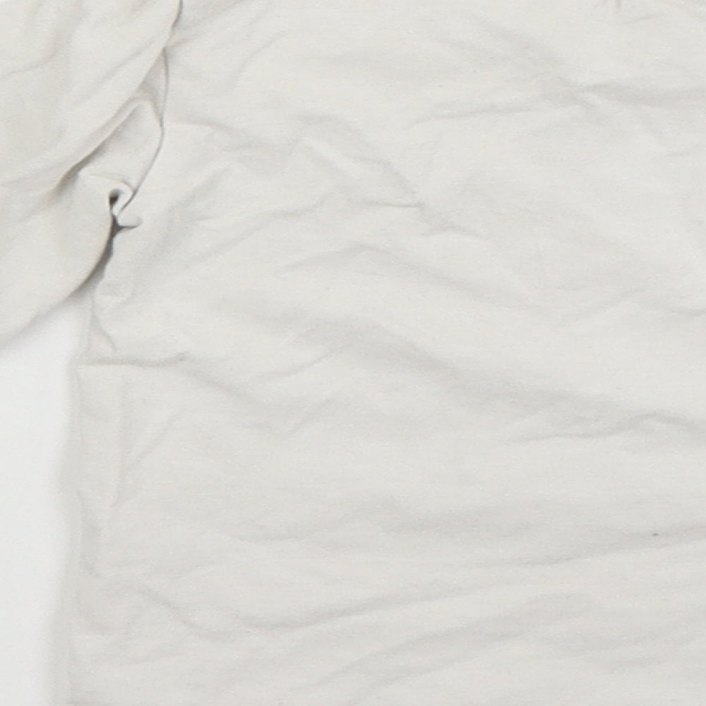 Tiny Tribe Baby White   Basic T-Shirt Size 12 Months  - cool vibes only