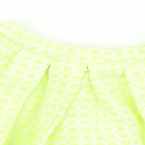 NEXT Baby Yellow Polka Dot  Flare Skirt Size 18-24 Months