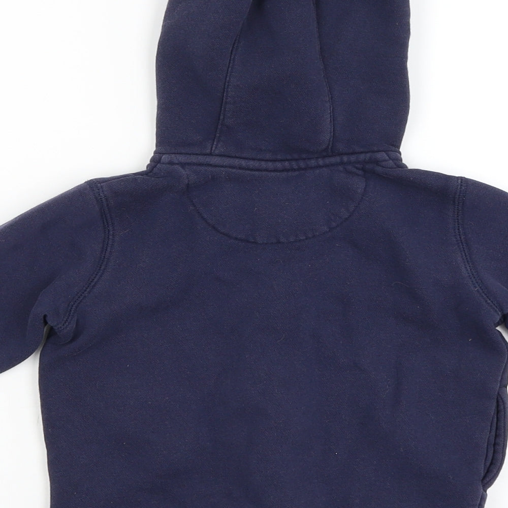 Matalan Boys Blue   Full Zip Hoodie Size 3 Years