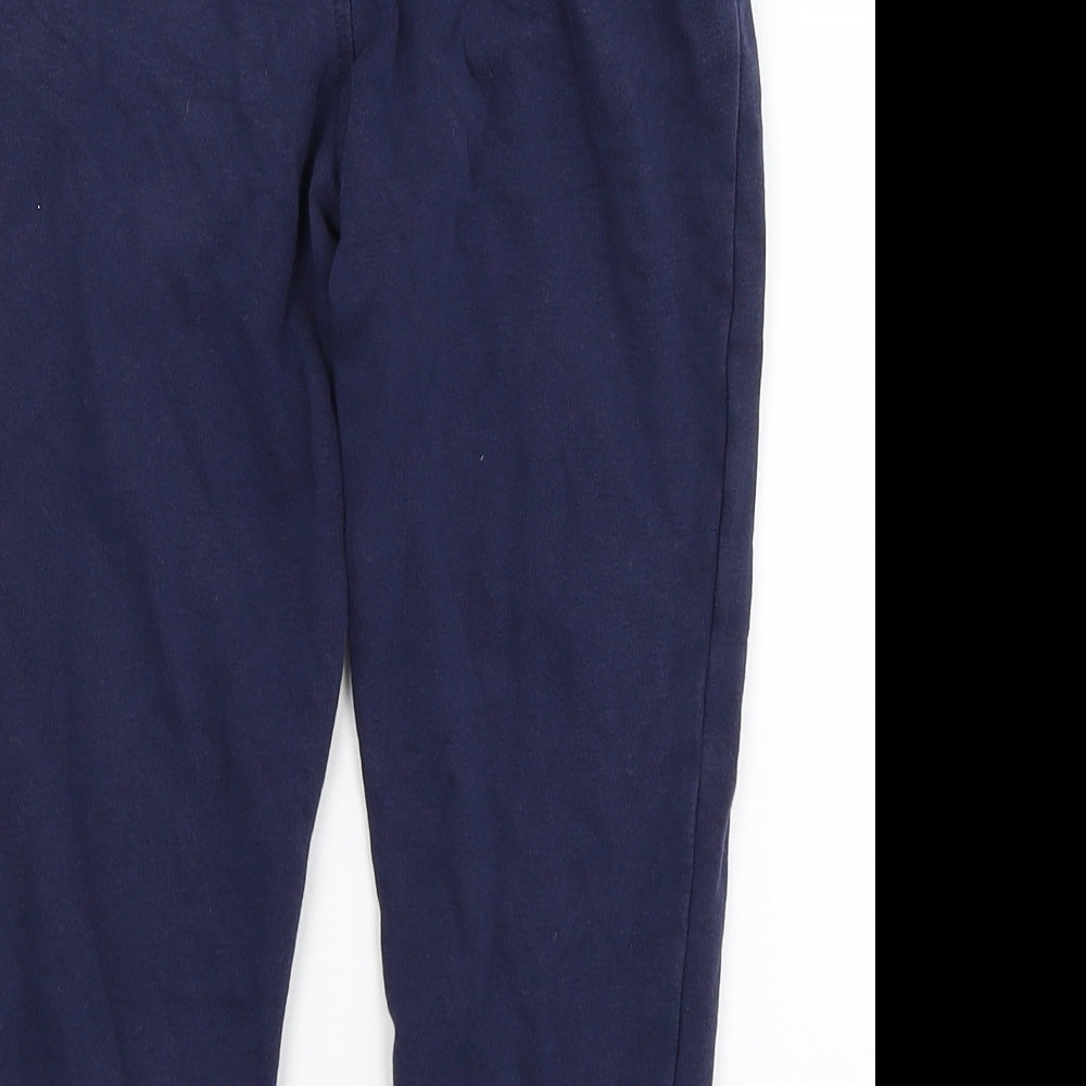 George Boys Blue   Jogger Trousers Size 4-5 Years - dinosaur
