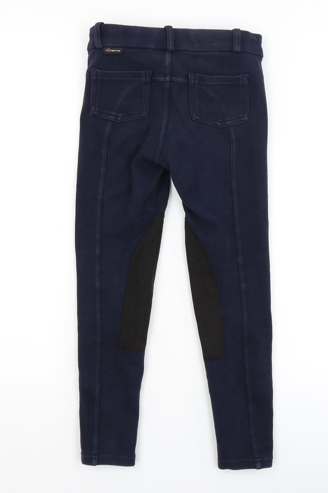 DECATHLON Girls Blue   Jogger Trousers Size 8 Years