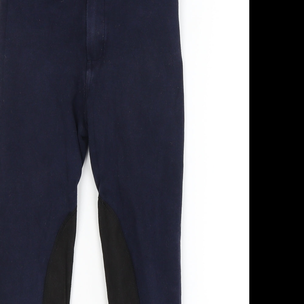 DECATHLON Girls Blue   Jogger Trousers Size 8 Years