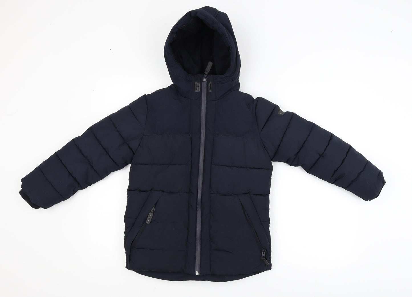 Jasper Conran Boys Black   Parka Coat Size 8-9 Years