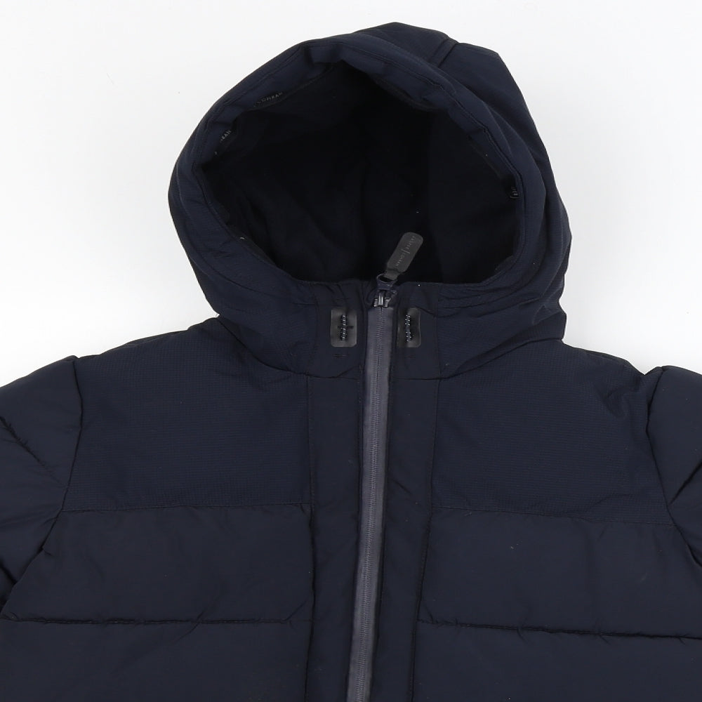 Jasper Conran Boys Black   Parka Coat Size 8-9 Years