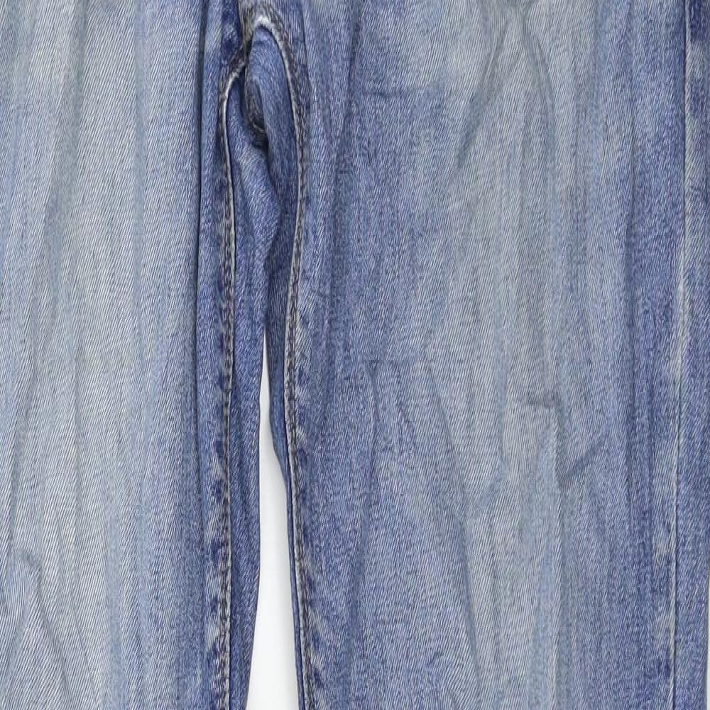 ASOS Mens Blue   Straight Jeans Size 32 in L29 in