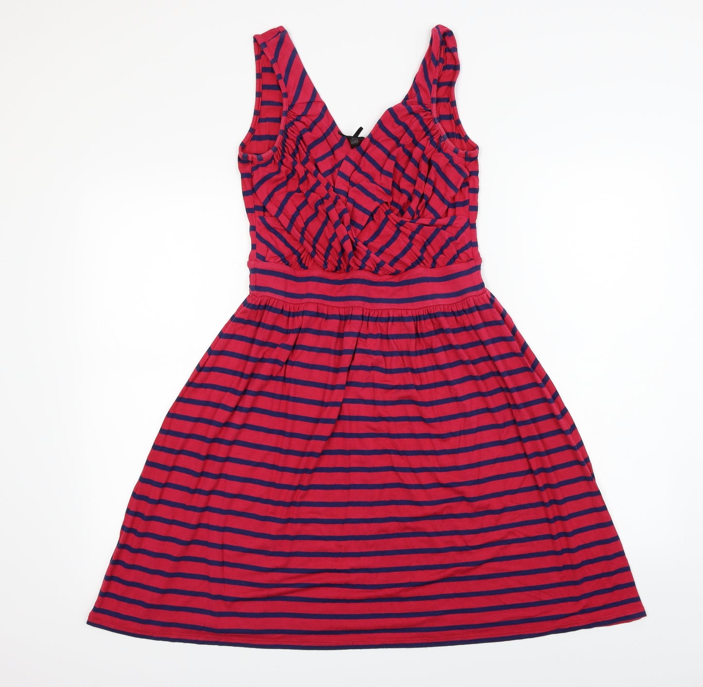 NEXT  Womens Purple Striped  A-Line  Size 12