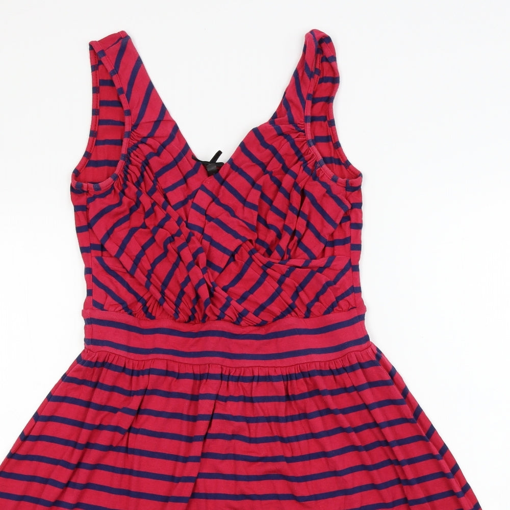 NEXT  Womens Purple Striped  A-Line  Size 12
