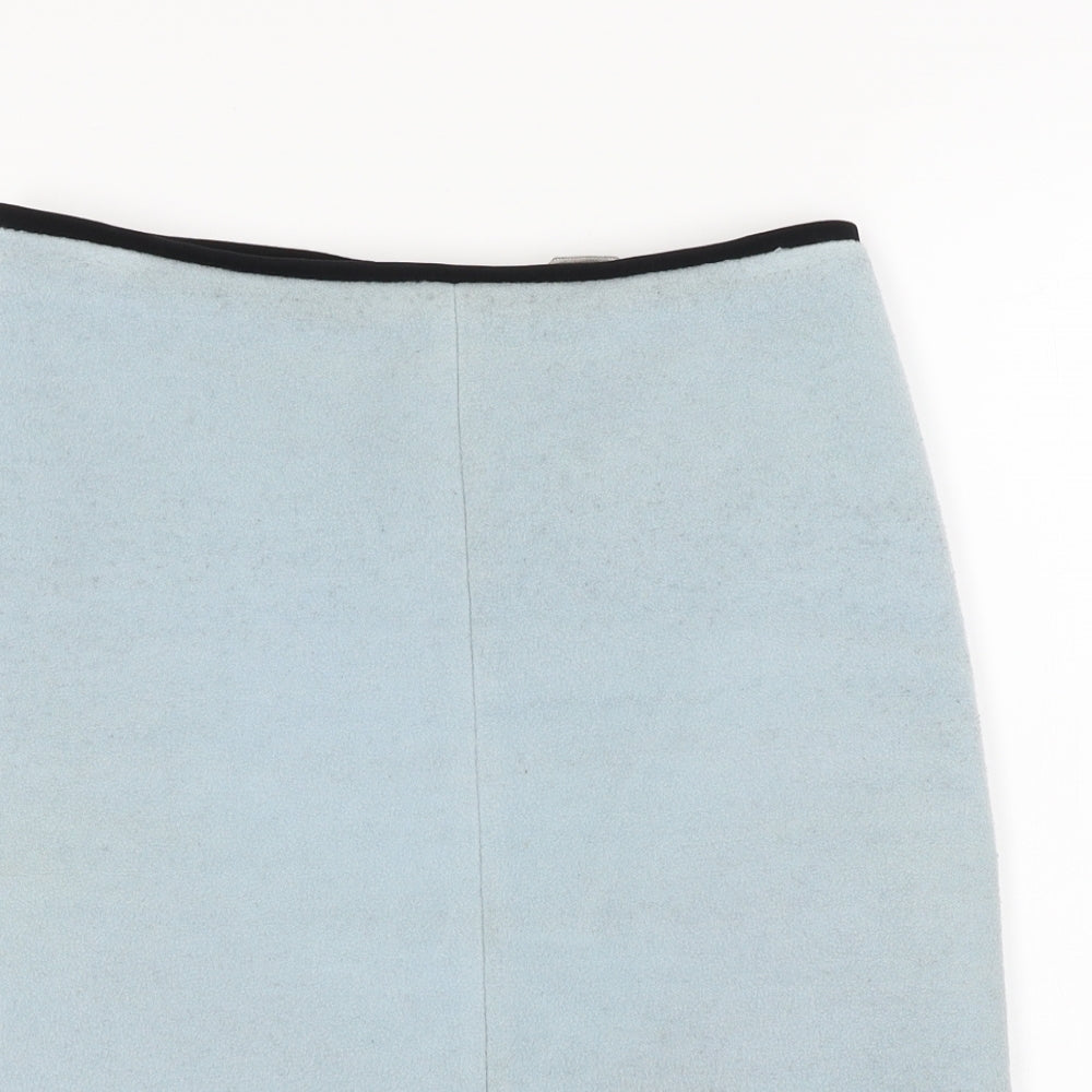 Marks and Spencer  Womens Blue   A-Line Skirt Size 8