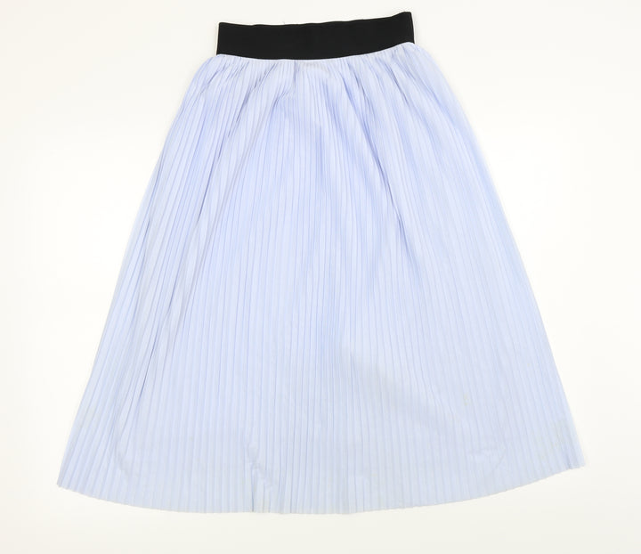 Preworn  Womens Blue   A-Line Skirt Size 24 in