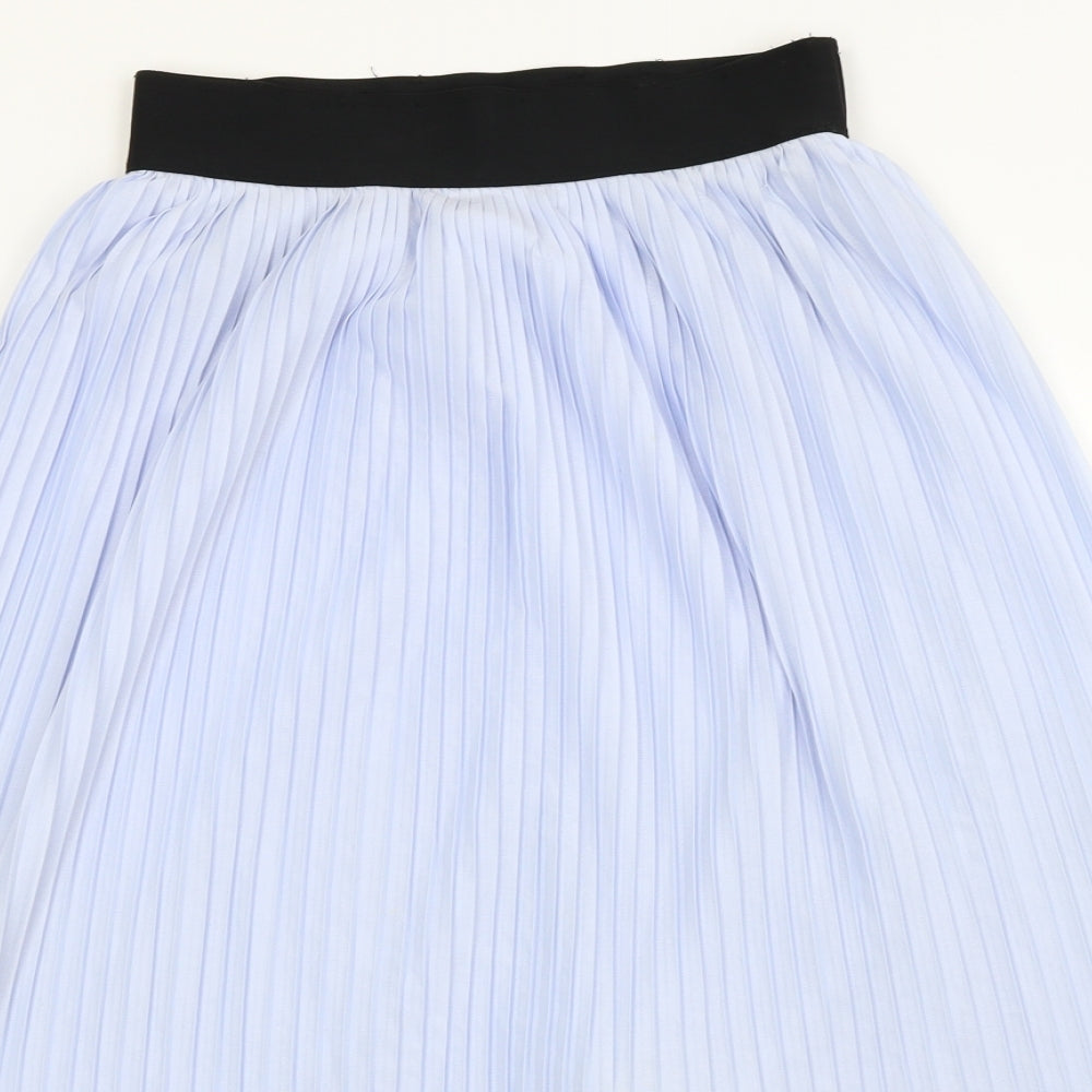 Preworn  Womens Blue   A-Line Skirt Size 24 in