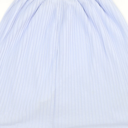 Preworn  Womens Blue   A-Line Skirt Size 24 in