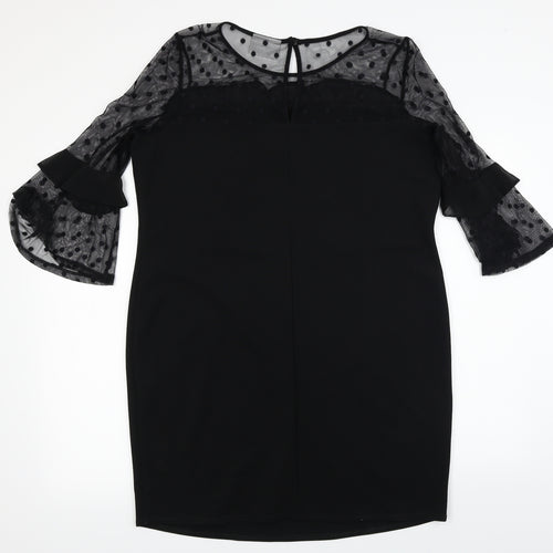 Wallis  Womens Black   A-Line  Size 16