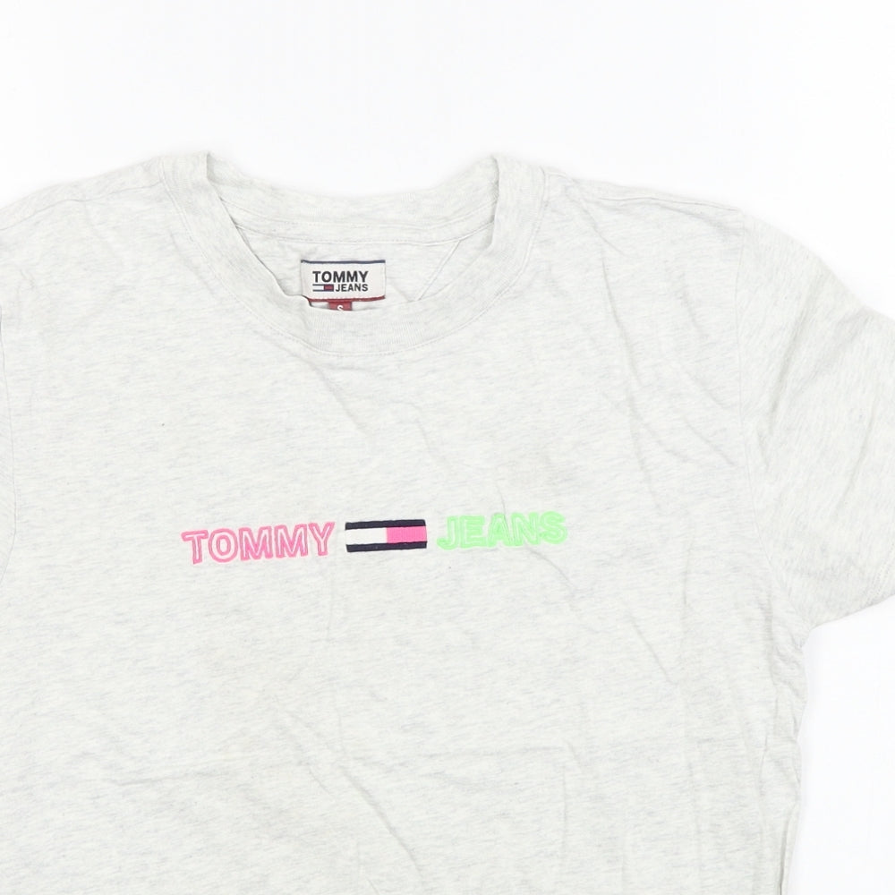 Tommy Jeans  Womens White   Basic T-Shirt Size S